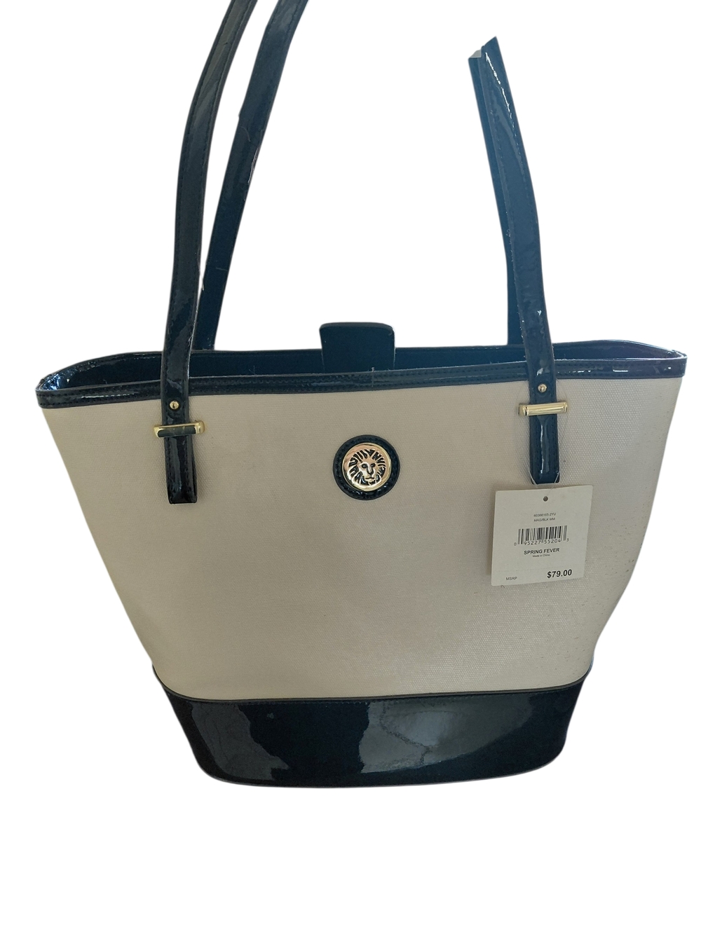 Anne Klein two-tone handbag